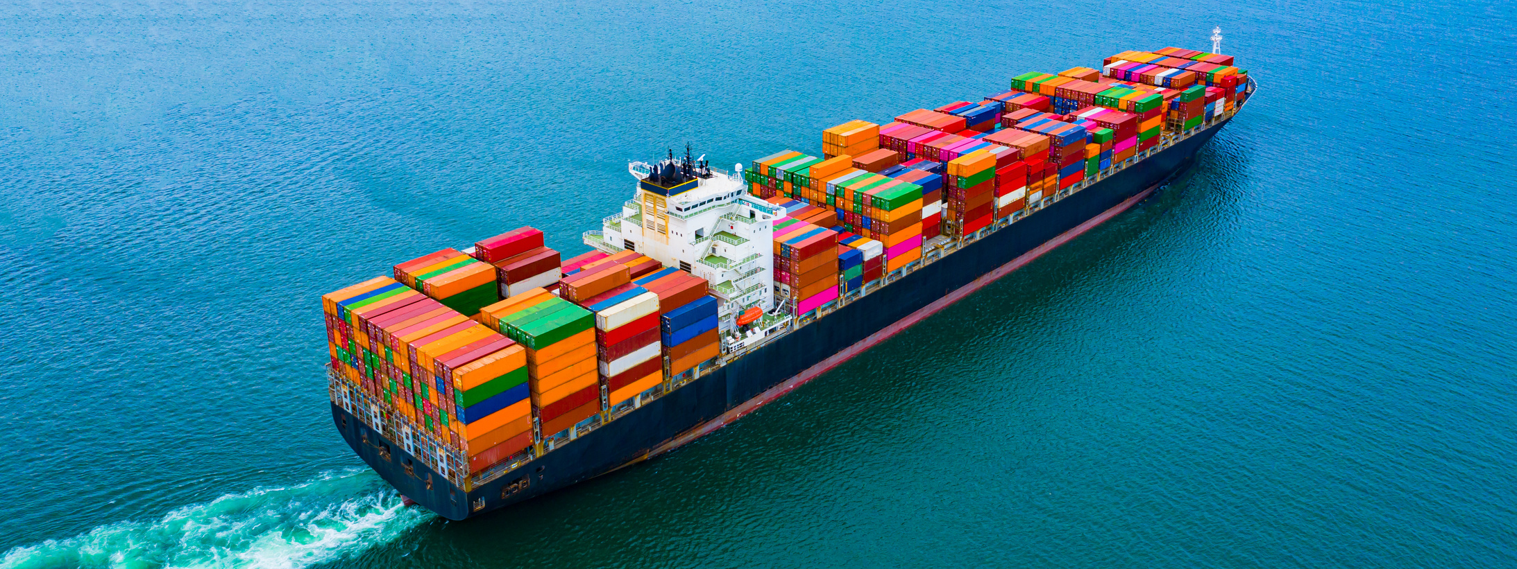 Cargo containers ship logistics transportation